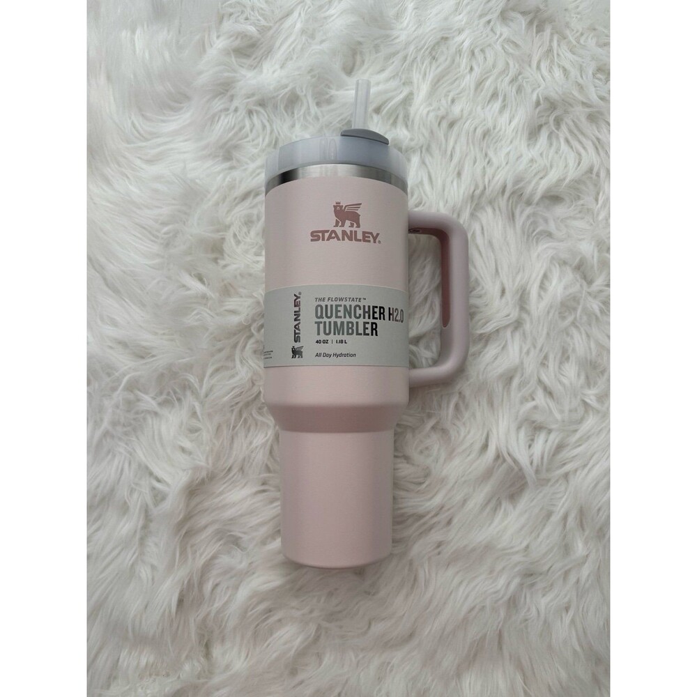 Stanley The Quencher H2.0 Flowstate Tumbler 40 OZ Rose Quartz - Picture 2 of 7